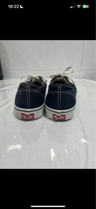 Vans Azul Oscuras Bajas