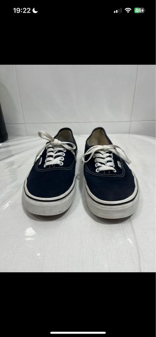 Vans Azul Oscuras Bajas