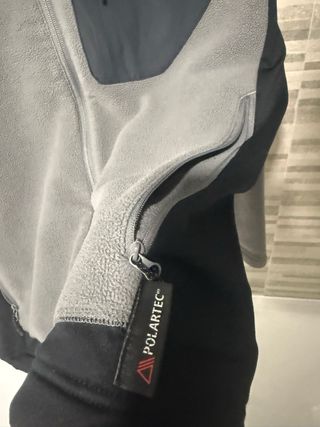 Forro polar Columbia Powder hombre gris y negro