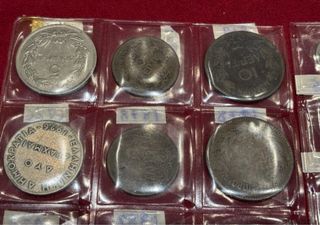 27 monete greche 1869-1926 Lepta e dracme