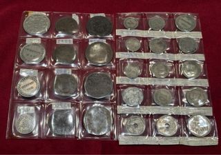 27 monete greche 1869-1926 Lepta e dracme