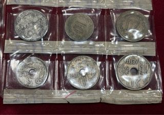 27 monete greche 1869-1926 Lepta e dracme