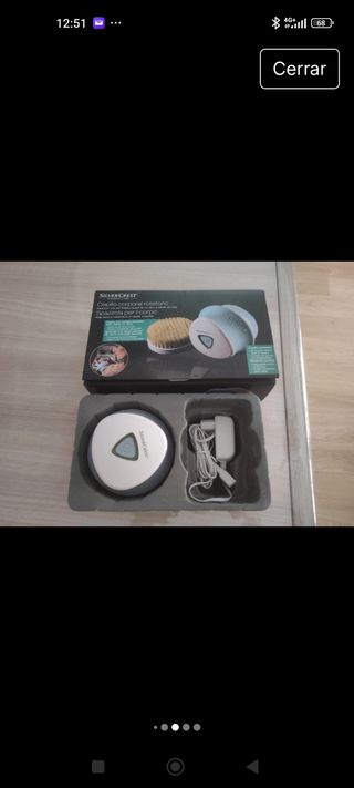 Cepillo Corporal Rotatorio Silver Crest