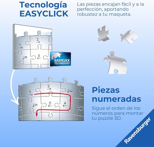 Puzzle 3D Ravensburger Morte Nera