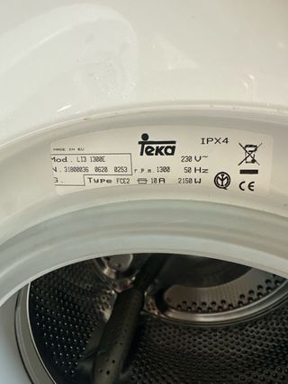 Lavadora TEKA 6kg AA Electronic