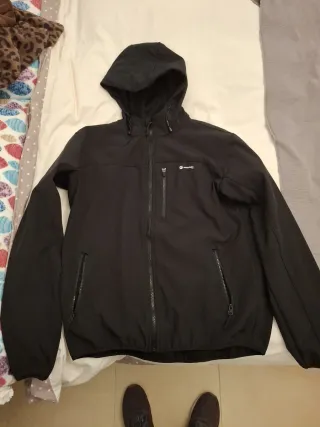 Chaqueta polar montaña negra