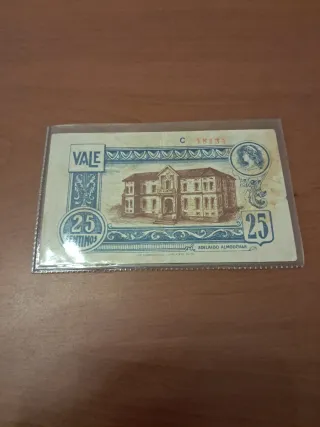 Billete Viso del Marqués 25 céntimos 1937
