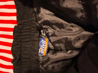 Pantalón de esquí negro 122/128 cm