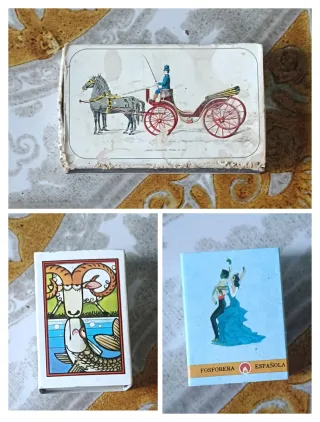 Scatola di fiammiferi vintage