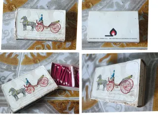 Scatola di fiammiferi vintage