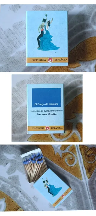 Scatola di fiammiferi vintage