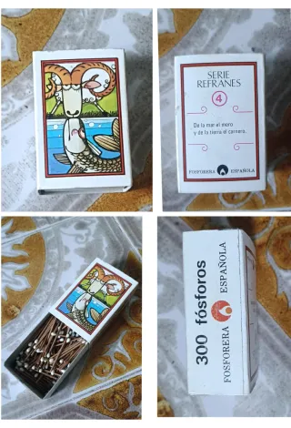 Scatola di fiammiferi vintage