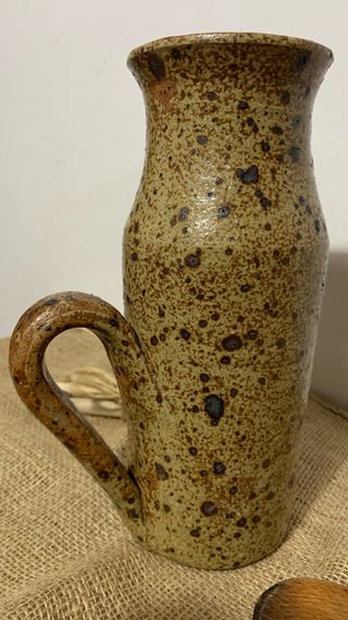 antigua Jarra de gres