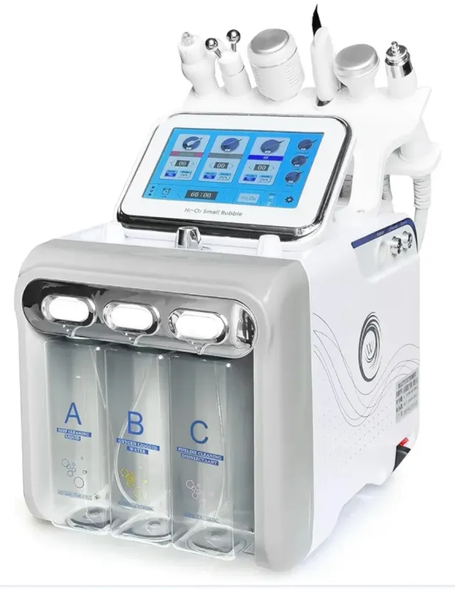 Macchina facciale H2-O2 Idrogeno Ossigeno 6 in 1