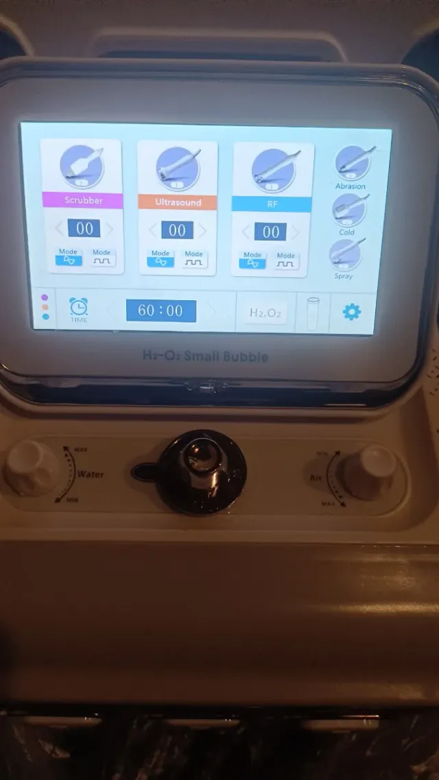 Macchina facciale H2-O2 Idrogeno Ossigeno 6 in 1