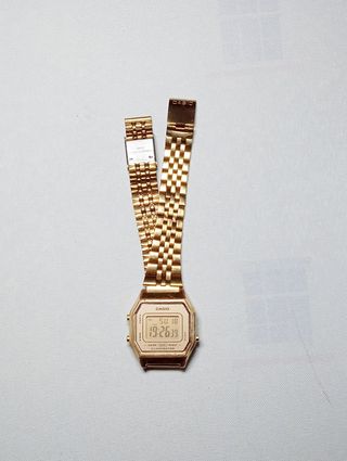 Reloj Casio Dorado Usado