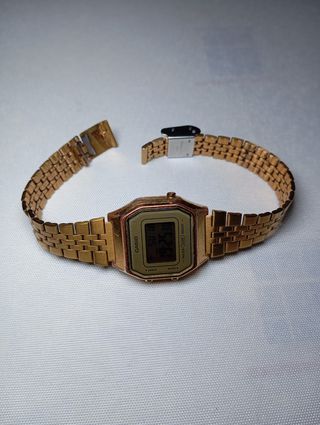Reloj Casio Dorado Usado