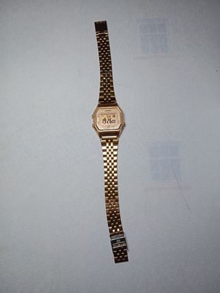 Reloj Casio Dorado Usado