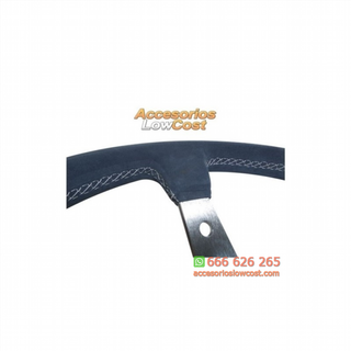 VOLANTES DEPORTIVOS WRC3 PIEL VUELTA GRIS