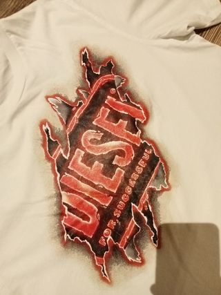 T-shirt Diesel Bianca Taglia L