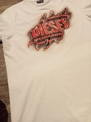 T-shirt Diesel Bianca Taglia L