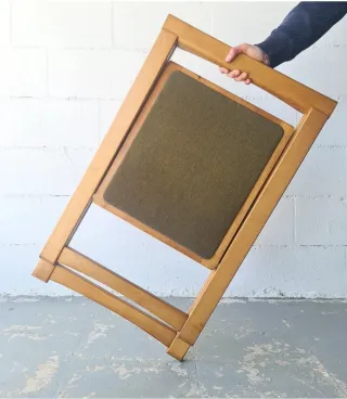 Silla GASCON estilo Aldo Jacober. Vintage, 70s.