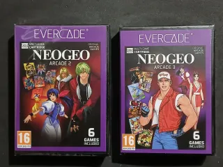 PRECINTADOS PACK NEOGEO ARCADE 2 Y 3 EVERCADE