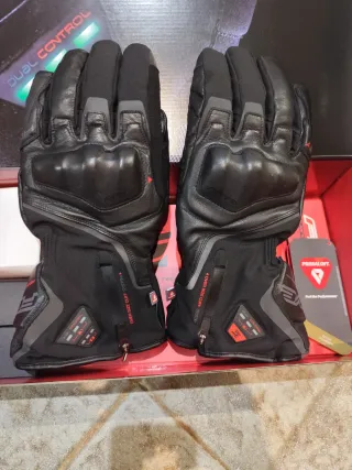 Guantes calefactables moto