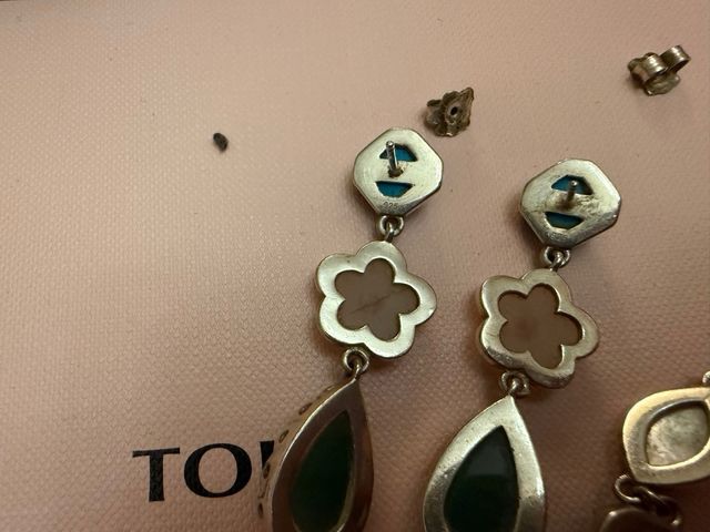 Conjunto Tous Blossomy Flores y Piedras