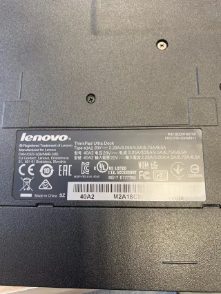 Base Dockstation Lenovo ThinkPad