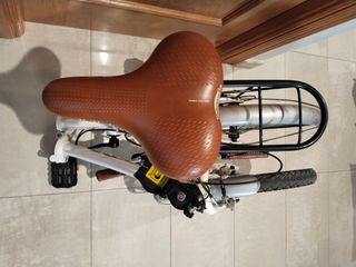 Bicicleta Plegable MOMA Blanca Excelente Estado