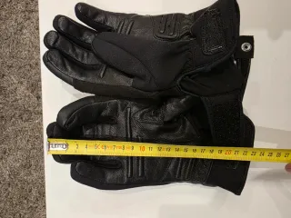 Guantes L Moto Yamaha Negros y Grises