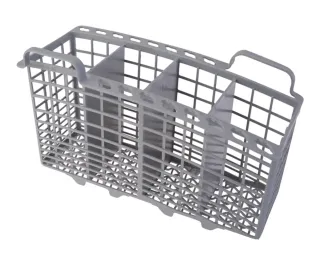 Cesta cubertero lavavajillas gris