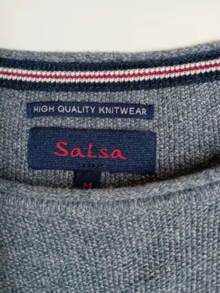 Jersey Jack & Jones Gris y Verde Talla M