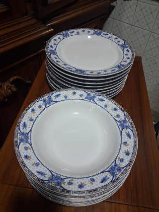 Juego de Vajilla Beauregard Porcelana