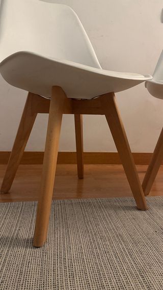 2 Sillas Comedor Diseño Nórdico