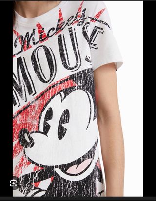 Camiseta Desigual Disney Talla M Nueva