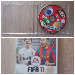 Wii New Super Mario Bros. + FIFA 11