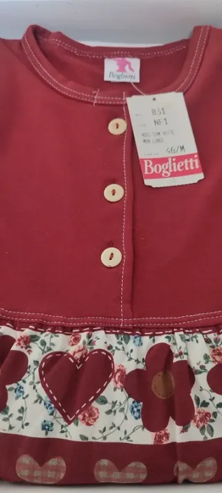 Camicia da notte cotone caldo Natale