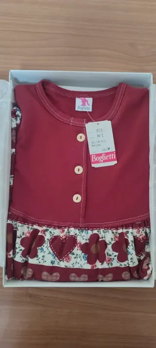 Camicia da notte cotone caldo Natale