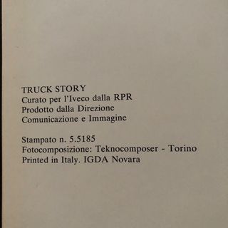 Libro Vintage Iveco Truck Story Anni’70