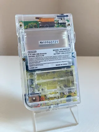 Game Boy Pocket Transparente IPS