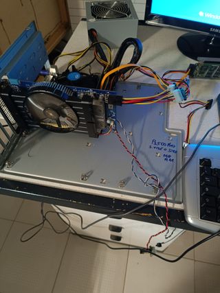 Scheda Asus HB1M-R + Intel i3 +8GB RAM +Sc Nvidea