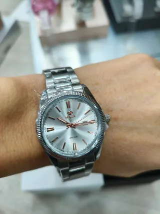 Reloj Marea Mujer Acero Plateado