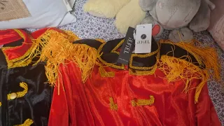 Chaqueta  disfraz domador circo talla M