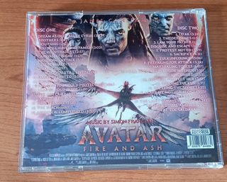 Avatar Fire and Ash CD Simon Franglen