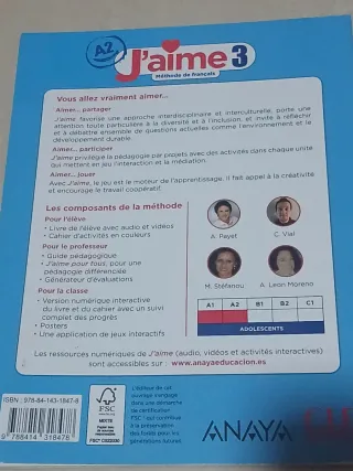 Libros de frances 3 eso