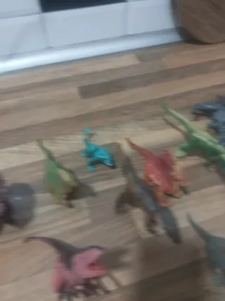 Colección 12 dinosaurios de juguete