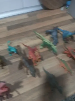 Colección 12 dinosaurios de juguete