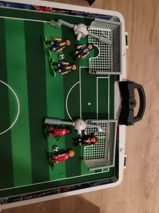 Futbolín Playmobil Maletín